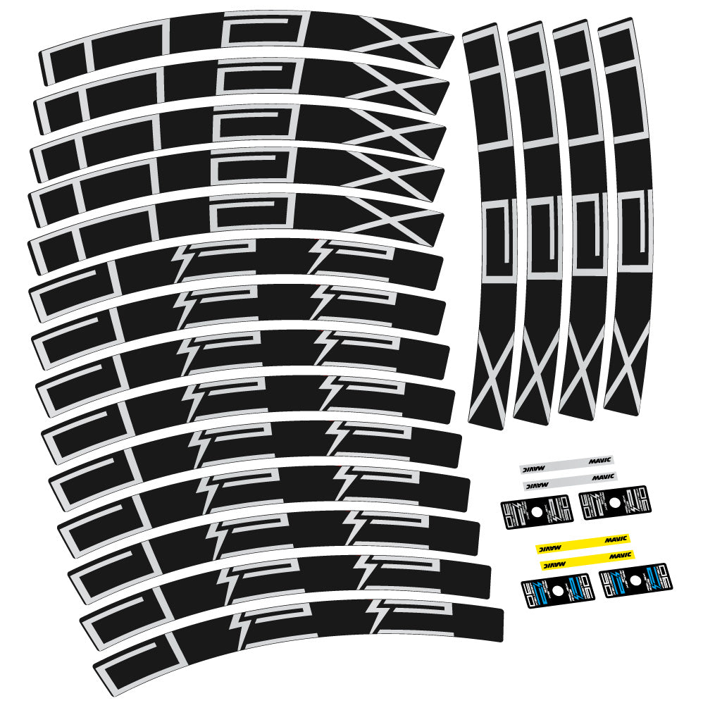 Stickers Mavic EDeemax compatibles Autocollants roues VTT 29"