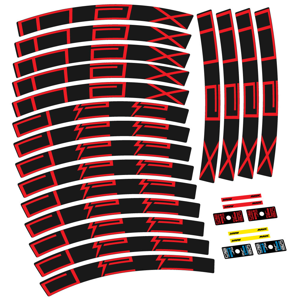 Stickers Mavic EDeemax compatibles Autocollants roues VTT 29"