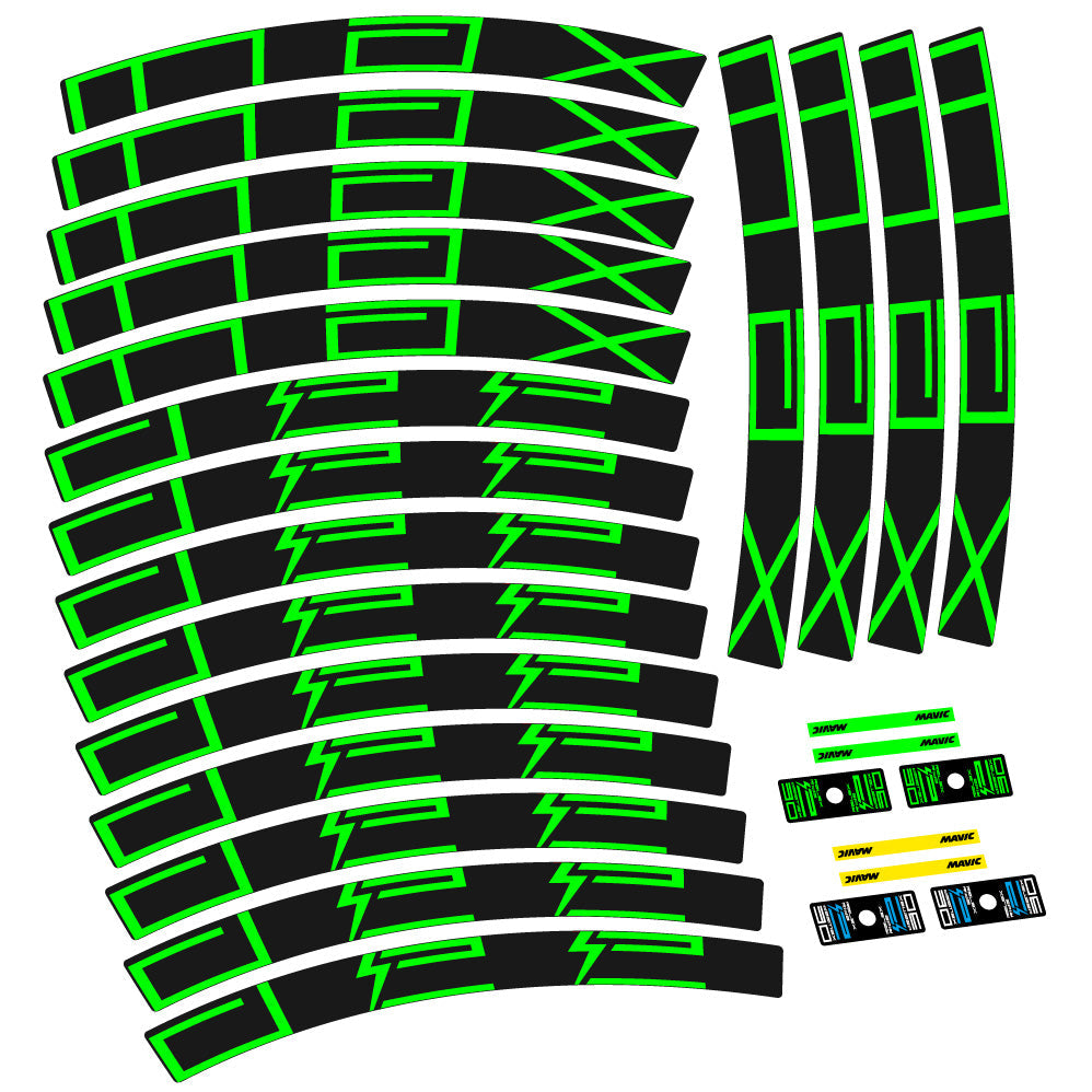 Stickers Mavic EDeemax compatibles Autocollants roues VTT 29"