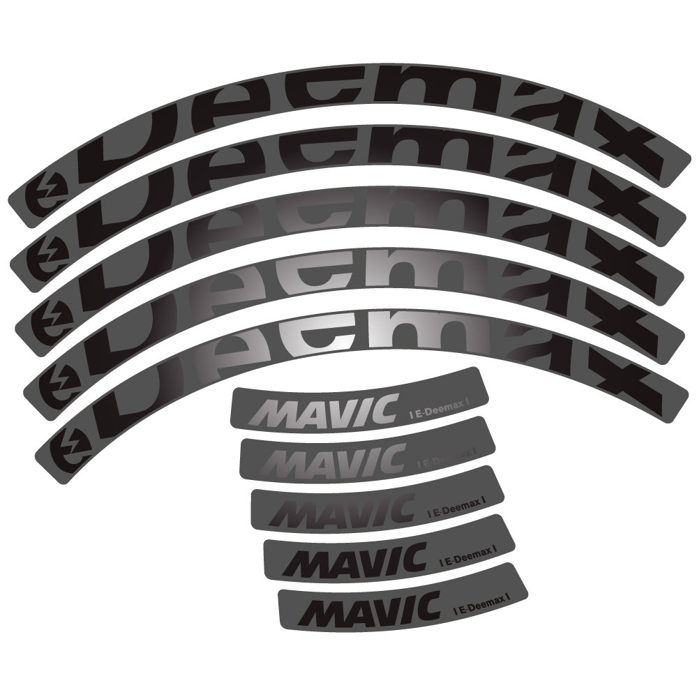 Stickers Mavic Edeemax 2025 compatibles Autocollants roues VTT 29"