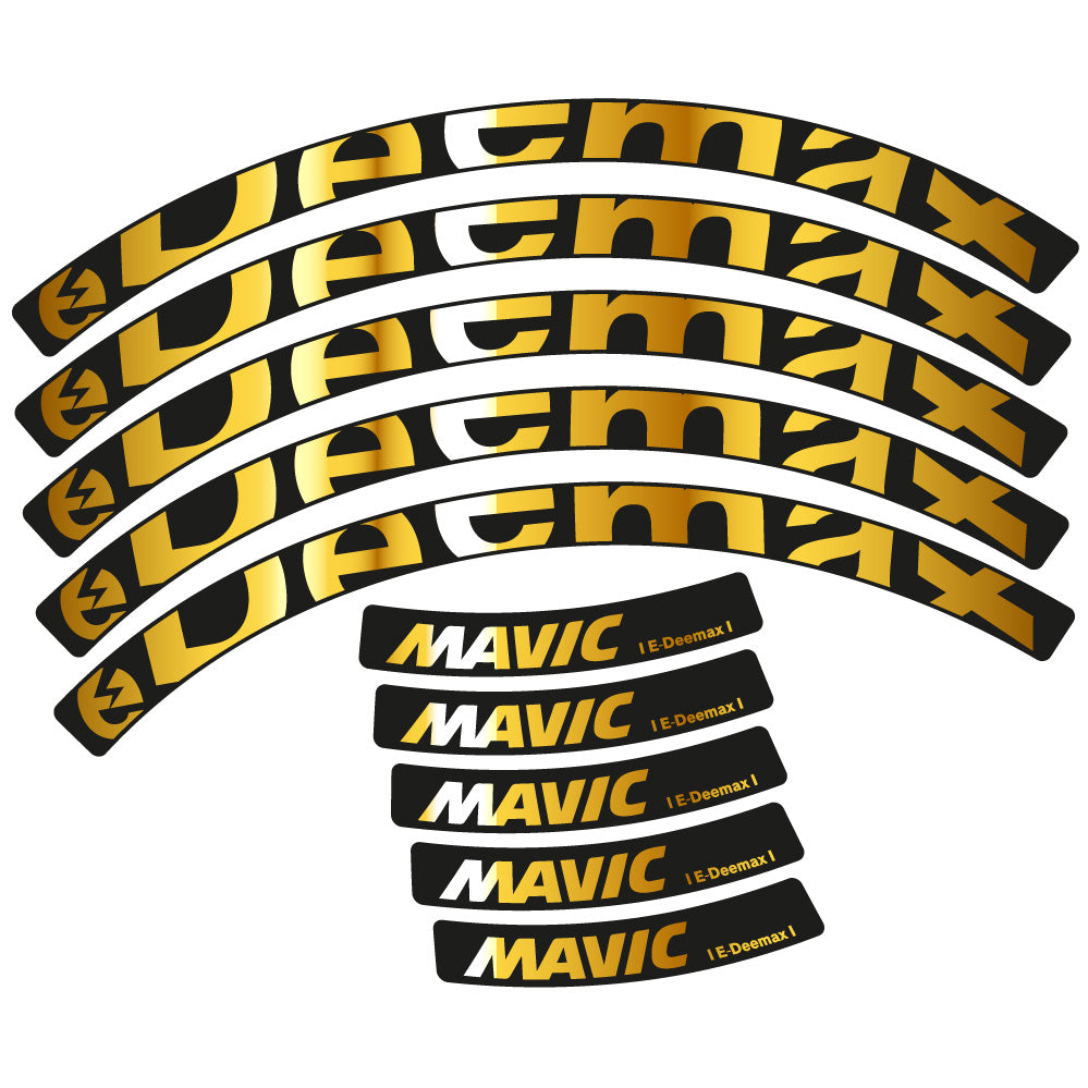 Stickers Mavic Edeemax 2025 compatibles Autocollants roues VTT 29"
