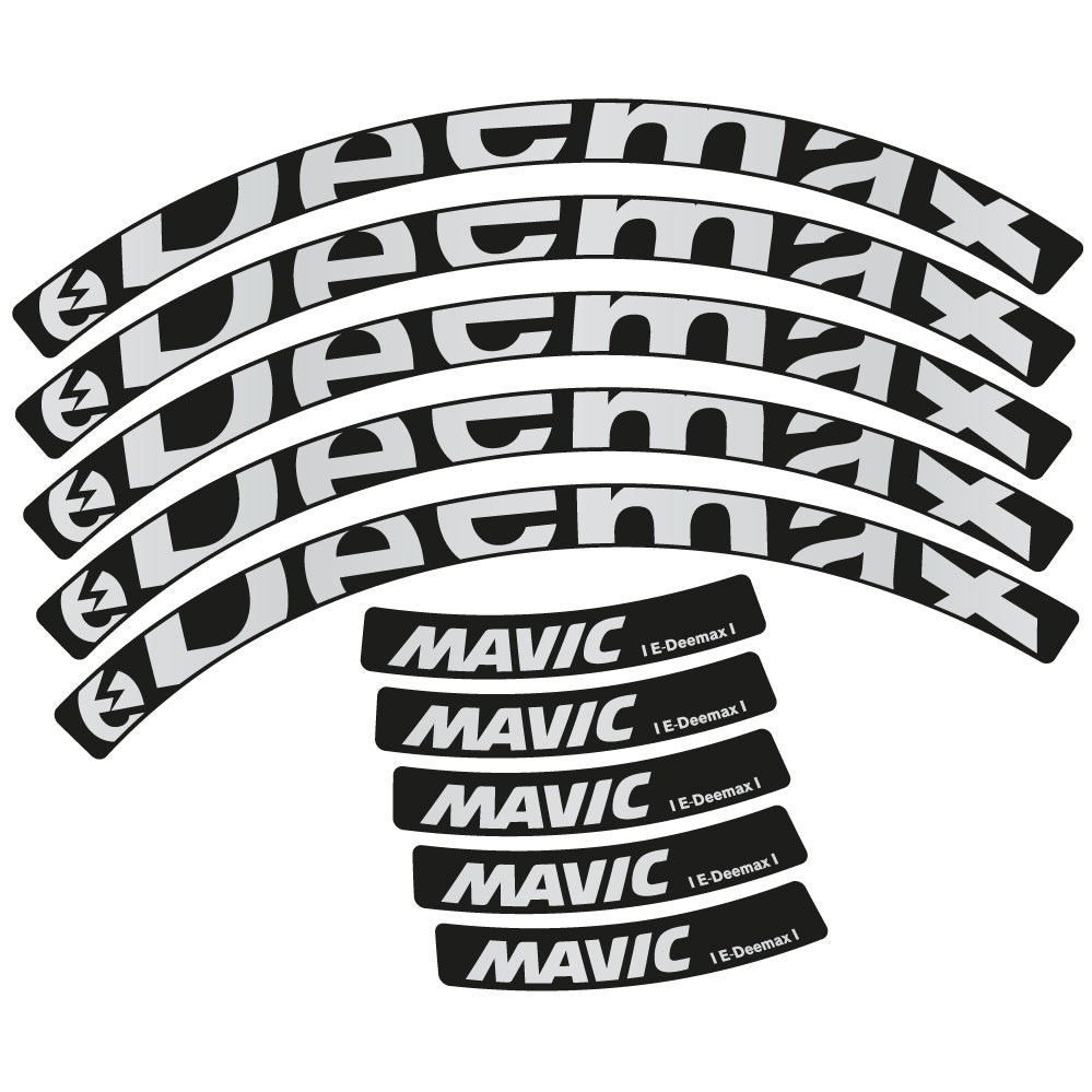 Stickers Mavic Edeemax 2025 compatibles Autocollants roues VTT 29"