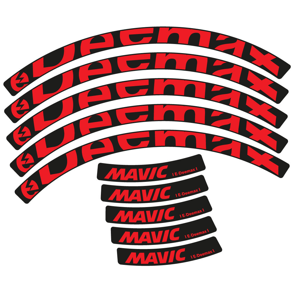 Stickers Mavic Edeemax 2025 compatibles Autocollants roues VTT 29"