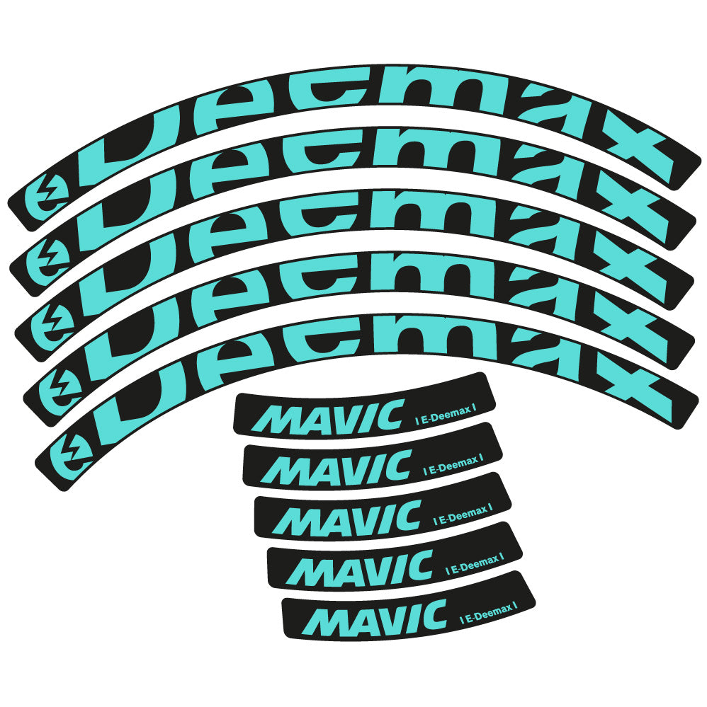 Stickers Mavic Edeemax 2025 compatibles Autocollants roues VTT 29"
