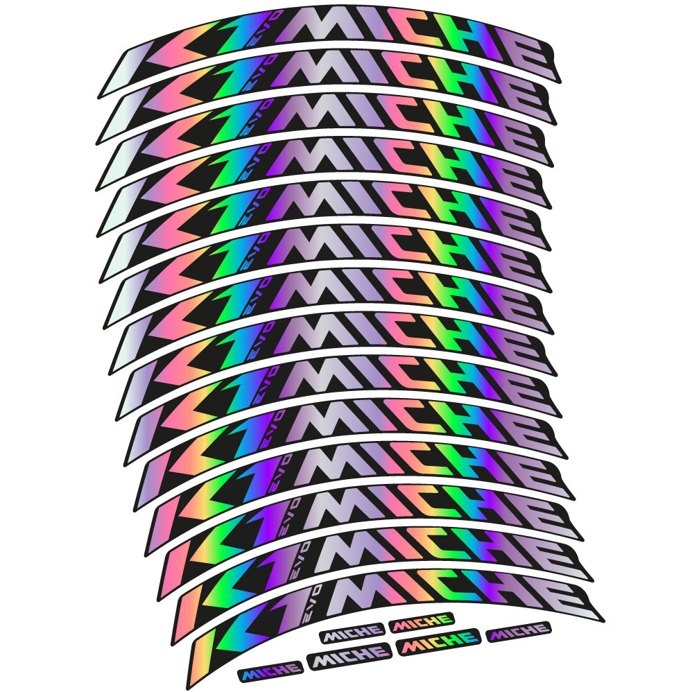 Stickers Miche K1 EVO compatibles Autocollants roues VTT 29"