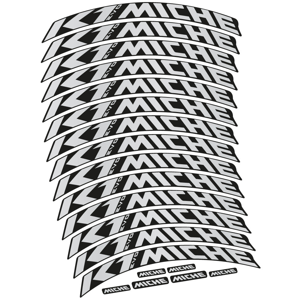 Stickers Miche K1 EVO compatibles Autocollants roues VTT 29"