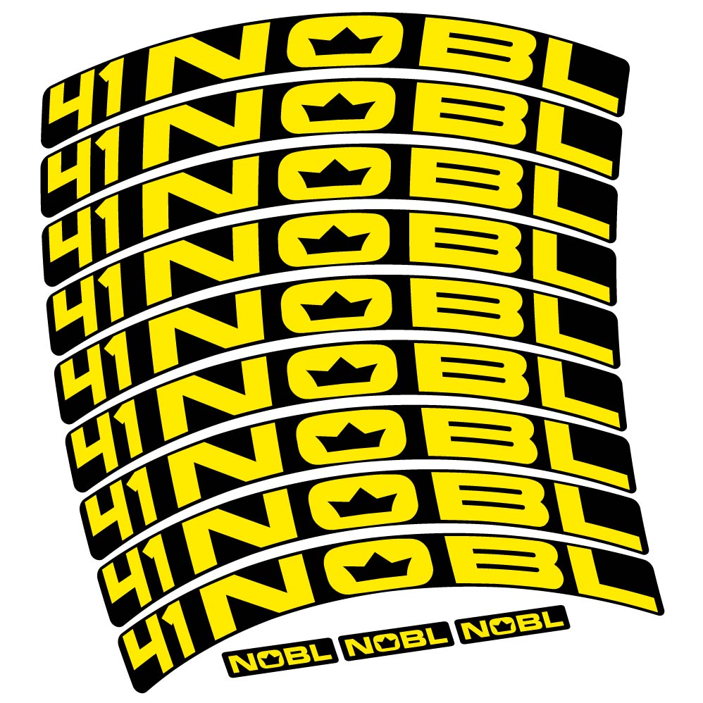 Stickers Nobl TR41 compatibles Autocollants roues VTT 29"