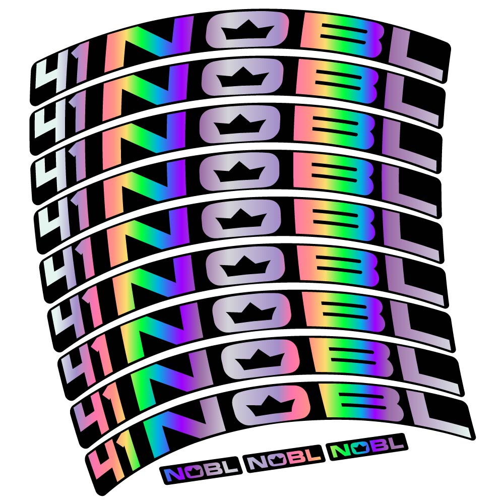 Stickers Nobl TR41 compatibles Autocollants roues VTT 29"