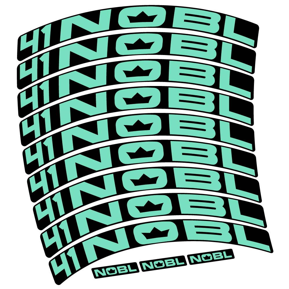 Stickers Nobl TR41 compatibles Autocollants roues VTT 29"
