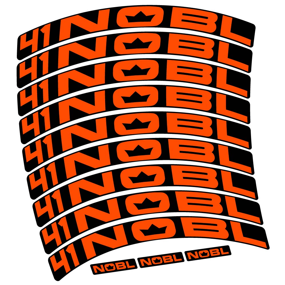Stickers Nobl TR41 compatibles Autocollants roues VTT 29"