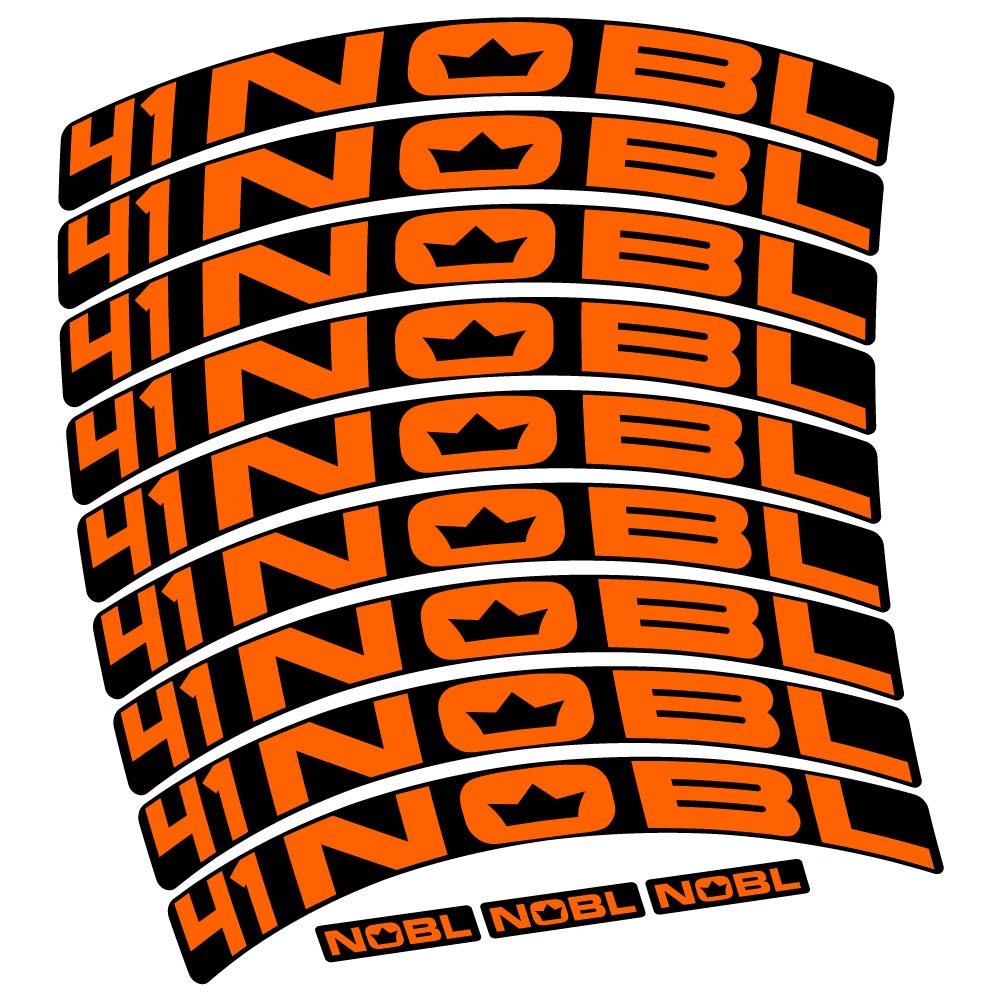 Stickers Nobl TR41 compatibles Autocollants roues VTT 29"