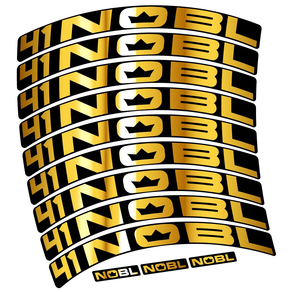 Stickers Nobl TR41 compatibles Autocollants roues VTT 29"