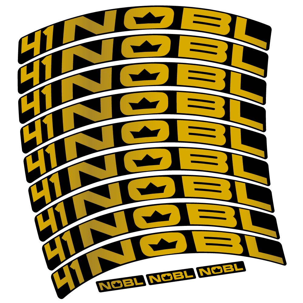 Stickers Nobl TR41 compatibles Autocollants roues VTT 29"