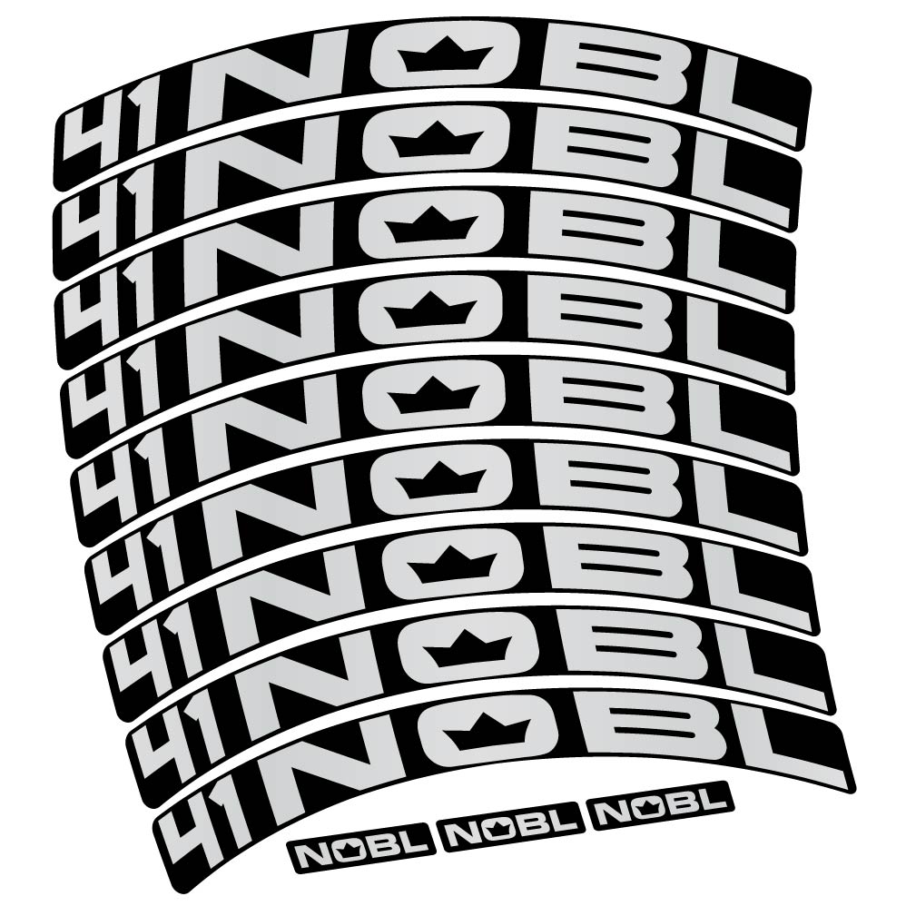 Stickers Nobl TR41 compatibles Autocollants roues VTT 29"