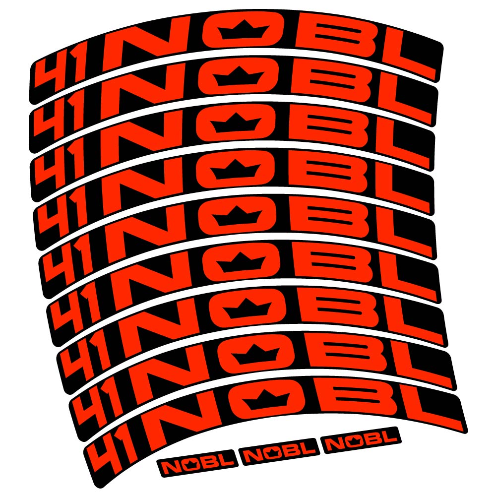Stickers Nobl TR41 compatibles Autocollants roues VTT 29"