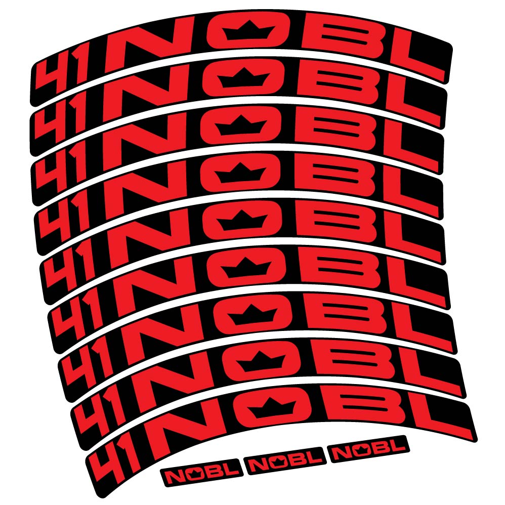 Stickers Nobl TR41 compatibles Autocollants roues VTT 29"