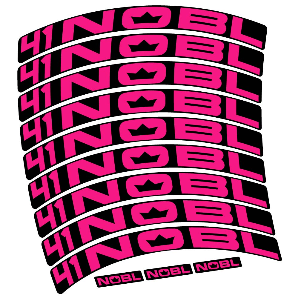 Stickers Nobl TR41 compatibles Autocollants roues VTT 29"