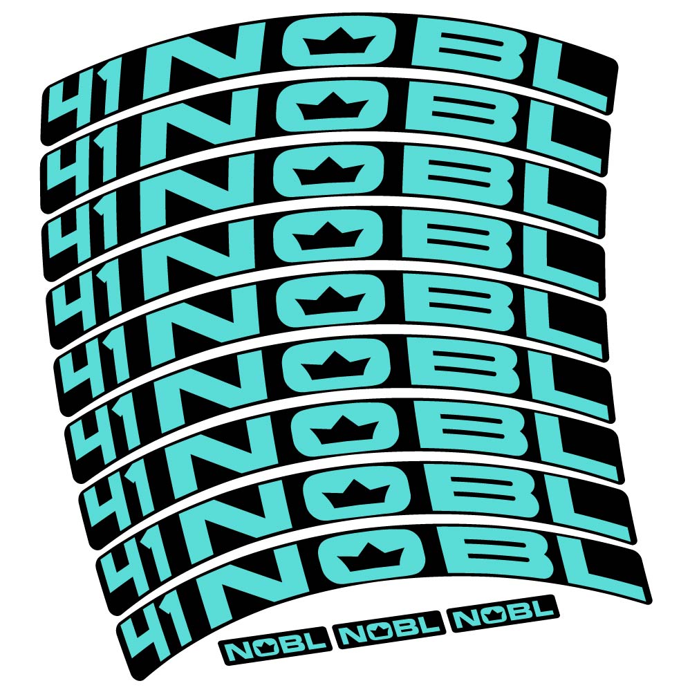 Stickers Nobl TR41 compatibles Autocollants roues VTT 29"