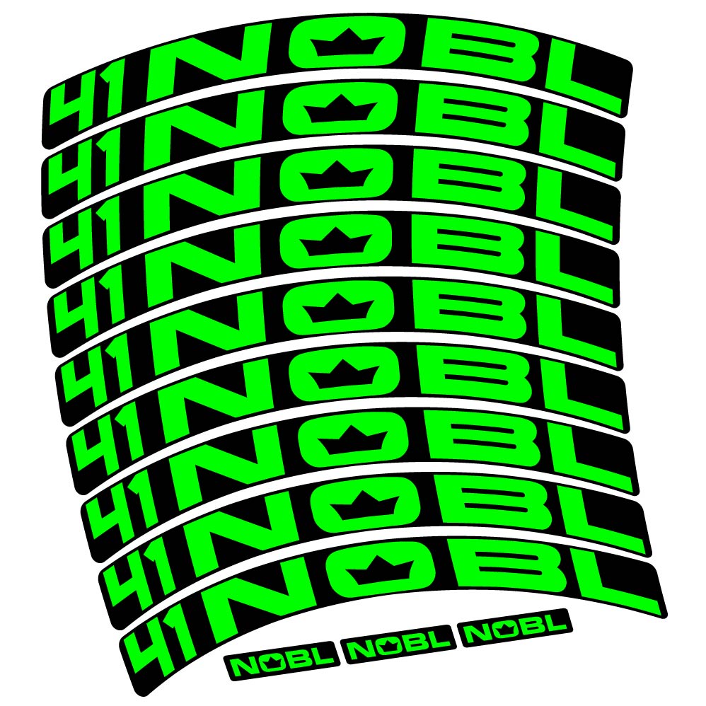 Stickers Nobl TR41 compatibles Autocollants roues VTT 29"
