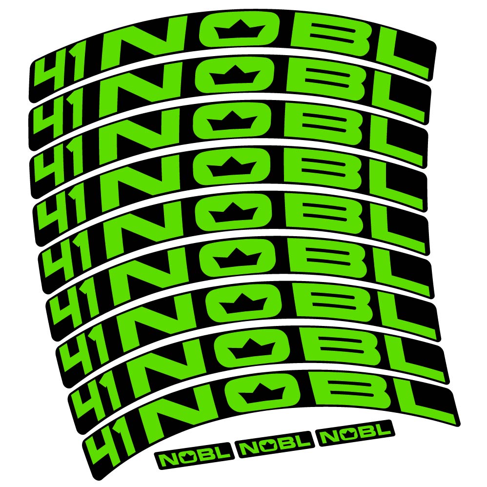 Stickers Nobl TR41 compatibles Autocollants roues VTT 29"