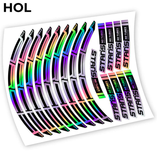 Stickers Notubes ZTR Arch MK3 2018 compatibles Autocollants roues