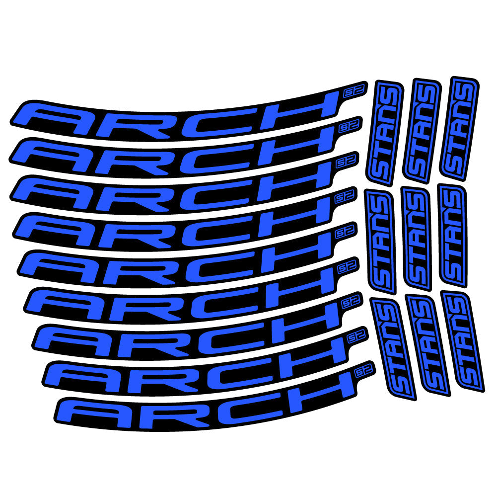 Stickers Stans Arch S2 Ver.2 compatibles Autocollants roues VTT 29"