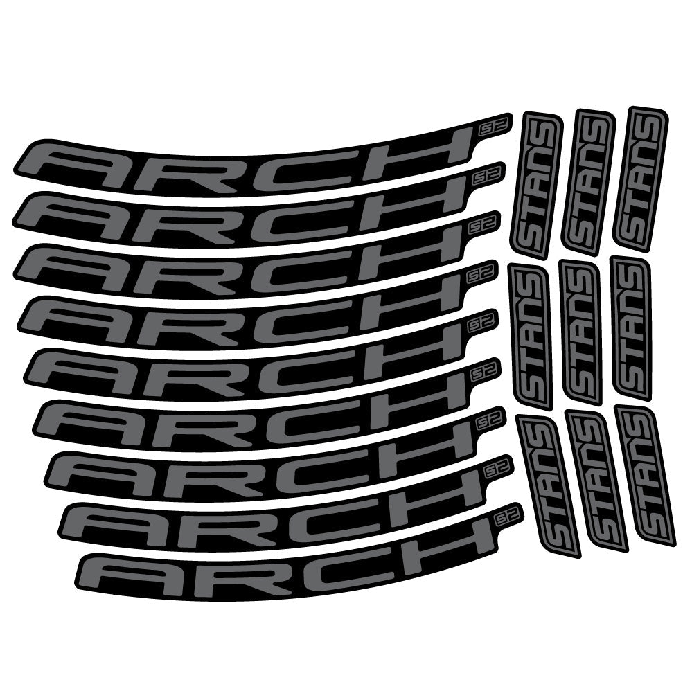 Stickers Stans Arch S2 Ver.2 compatibles Autocollants roues VTT 29"