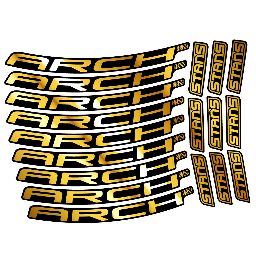 Stickers Stans Arch S2 Ver.2 compatibles Autocollants roues VTT 29"