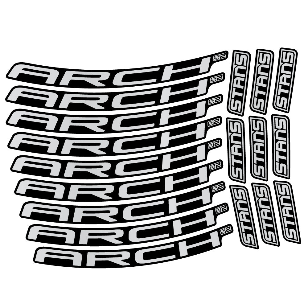 Stickers Stans Arch S2 Ver.2 compatibles Autocollants roues VTT 29"