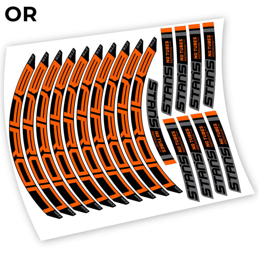 Stickers Notubes ZTR Baron MK3 2018 compatibles Autocollants roues