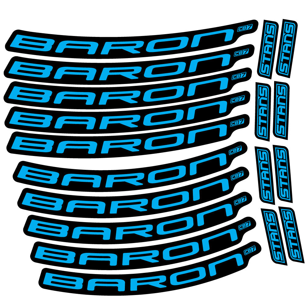Stickers Stans Baron CB7 compatibles Autocollants roues VTT 29"