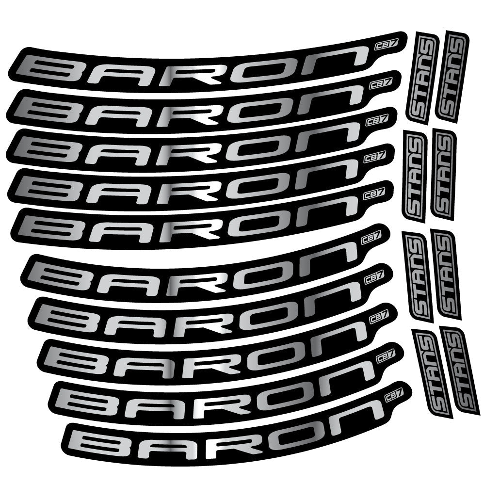 Stickers Stans Baron CB7 compatibles Autocollants roues VTT 29"