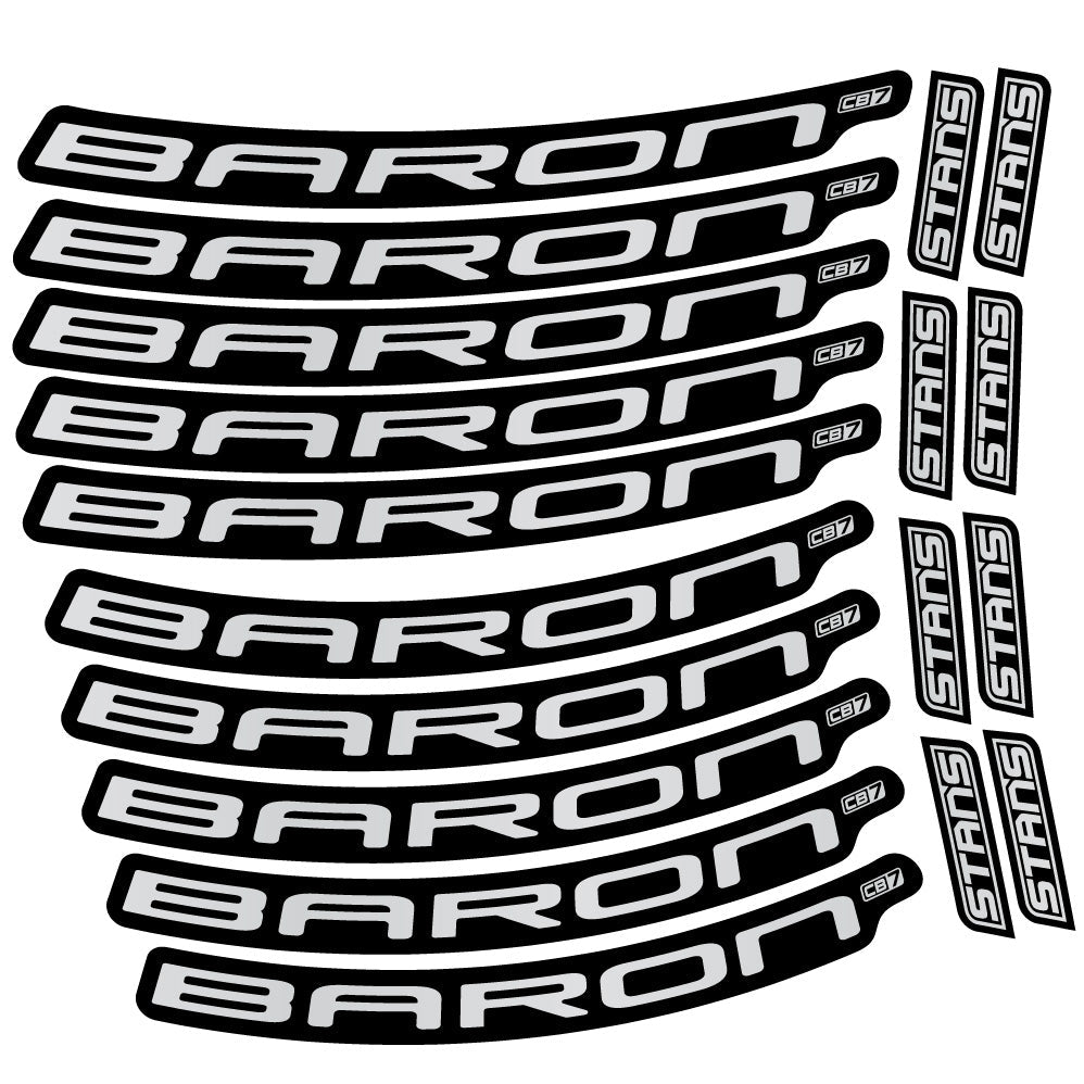 Stickers Stans Baron CB7 compatibles Autocollants roues VTT 29"