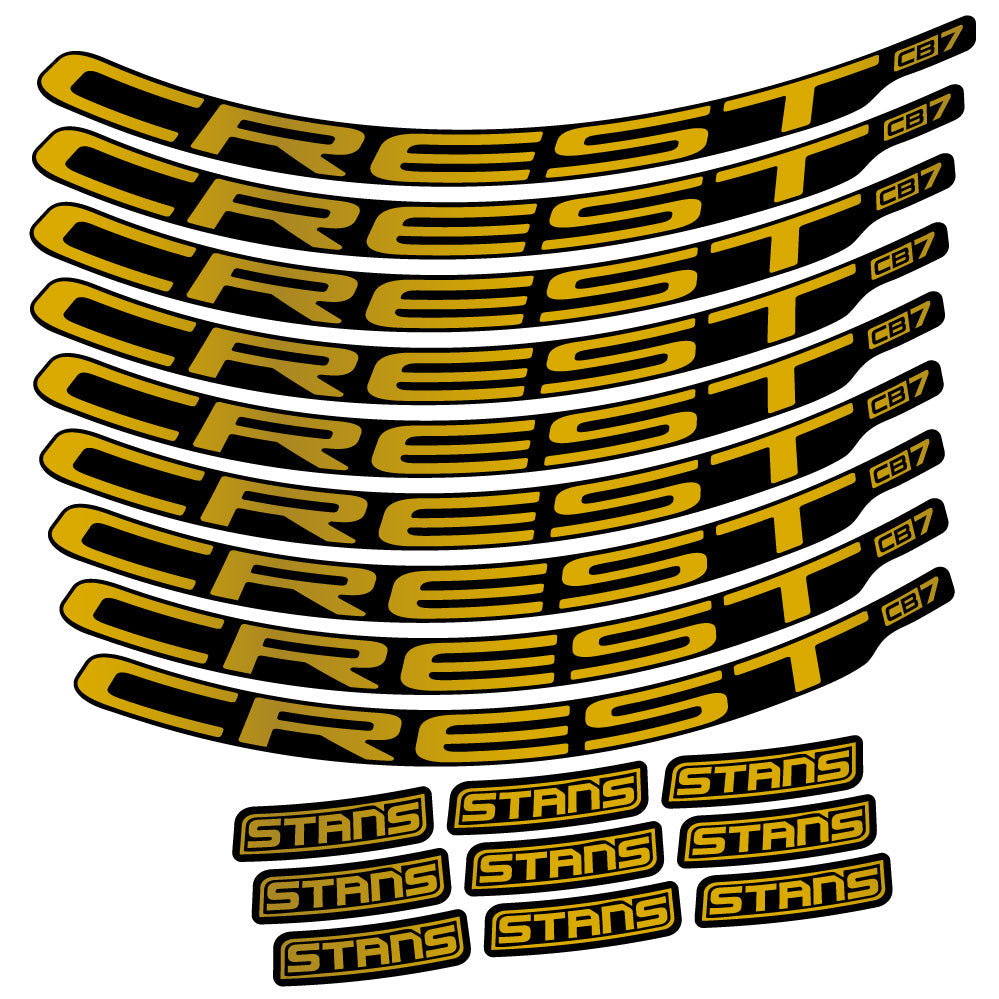 Stickers Stans Crest CB7 compatibles Autocollants roues VTT 29"