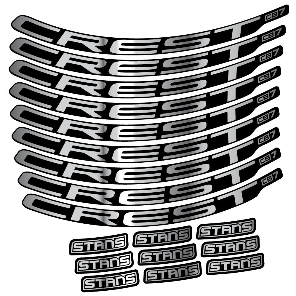 Stickers Stans Crest CB7 compatibles Autocollants roues VTT 29"