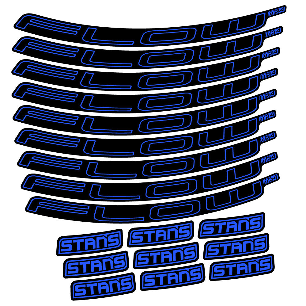 Stickers Stans Flow MK4 Ver.1 compatibles Autocollants roues VTT 29"