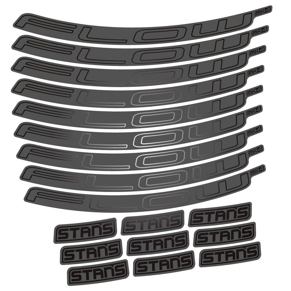 Stickers Stans Flow MK4 Ver.1 compatibles Autocollants roues VTT 29"