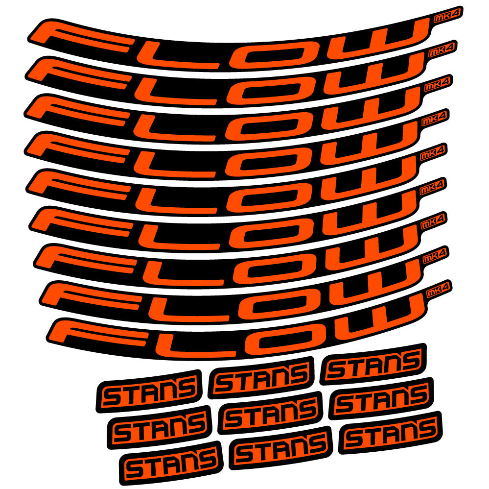 Stickers Stans Flow MK4 Ver.2 compatibles Autocollants roues VTT 29"