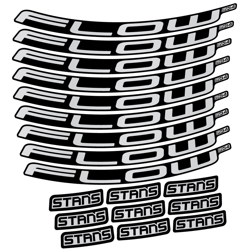 Stickers Stans Flow MK4 Ver.2 compatibles Autocollants roues VTT 29"