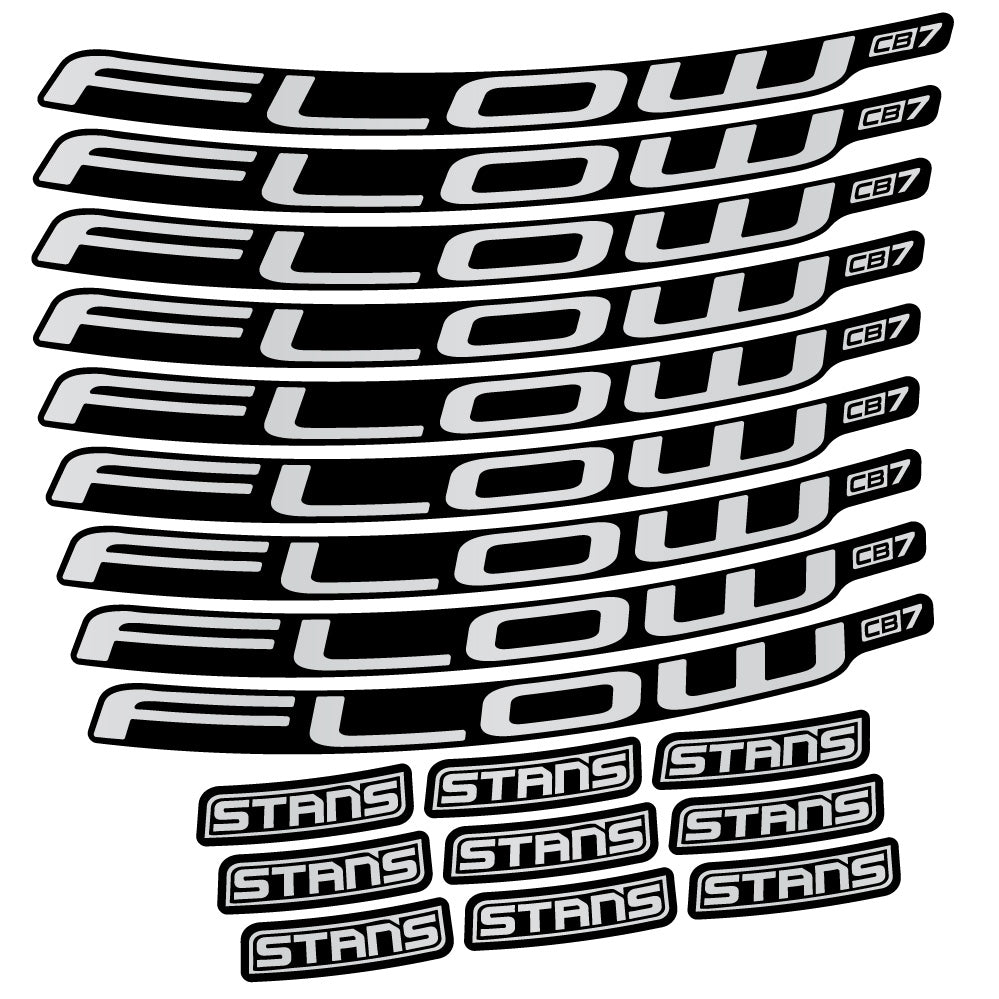 Stickers Stans Flow CB7 Ver.2 compatibles Autocollants roues VTT 29"