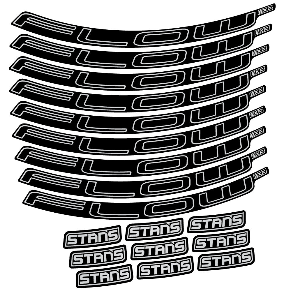 Stickers Stans Flow EX3 Ver.1 compatibles Autocollants roues VTT 29"