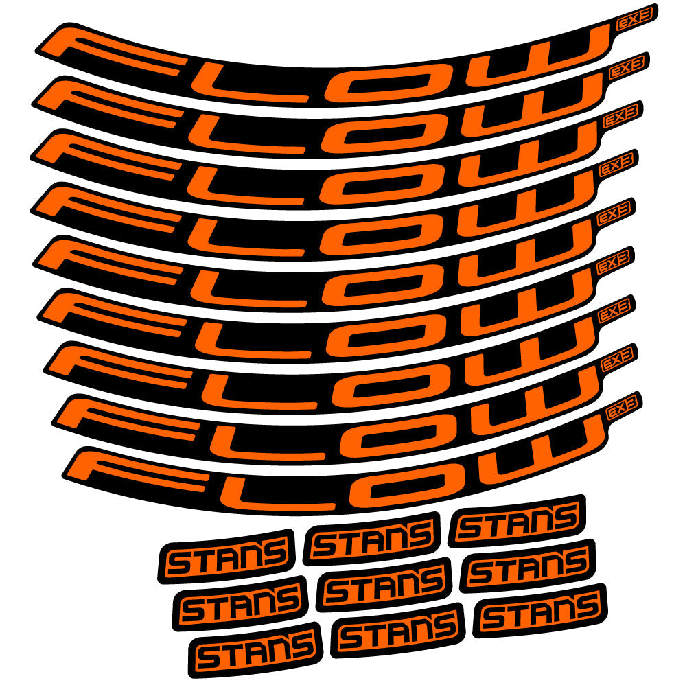 Stickers Stans Flow EX3 Ver.2 compatibles Autocollants roues VTT 29"