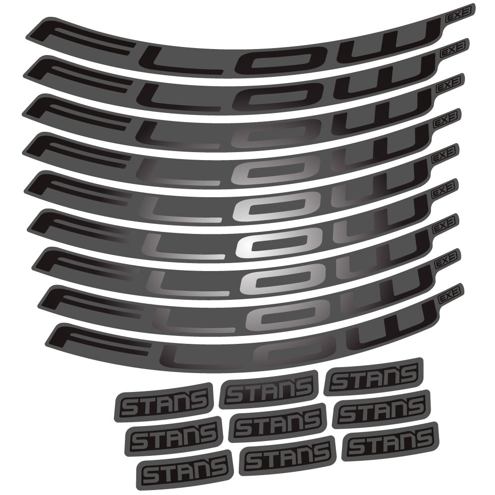 Stickers Stans Flow EX3 Ver.2 compatibles Autocollants roues VTT 29"