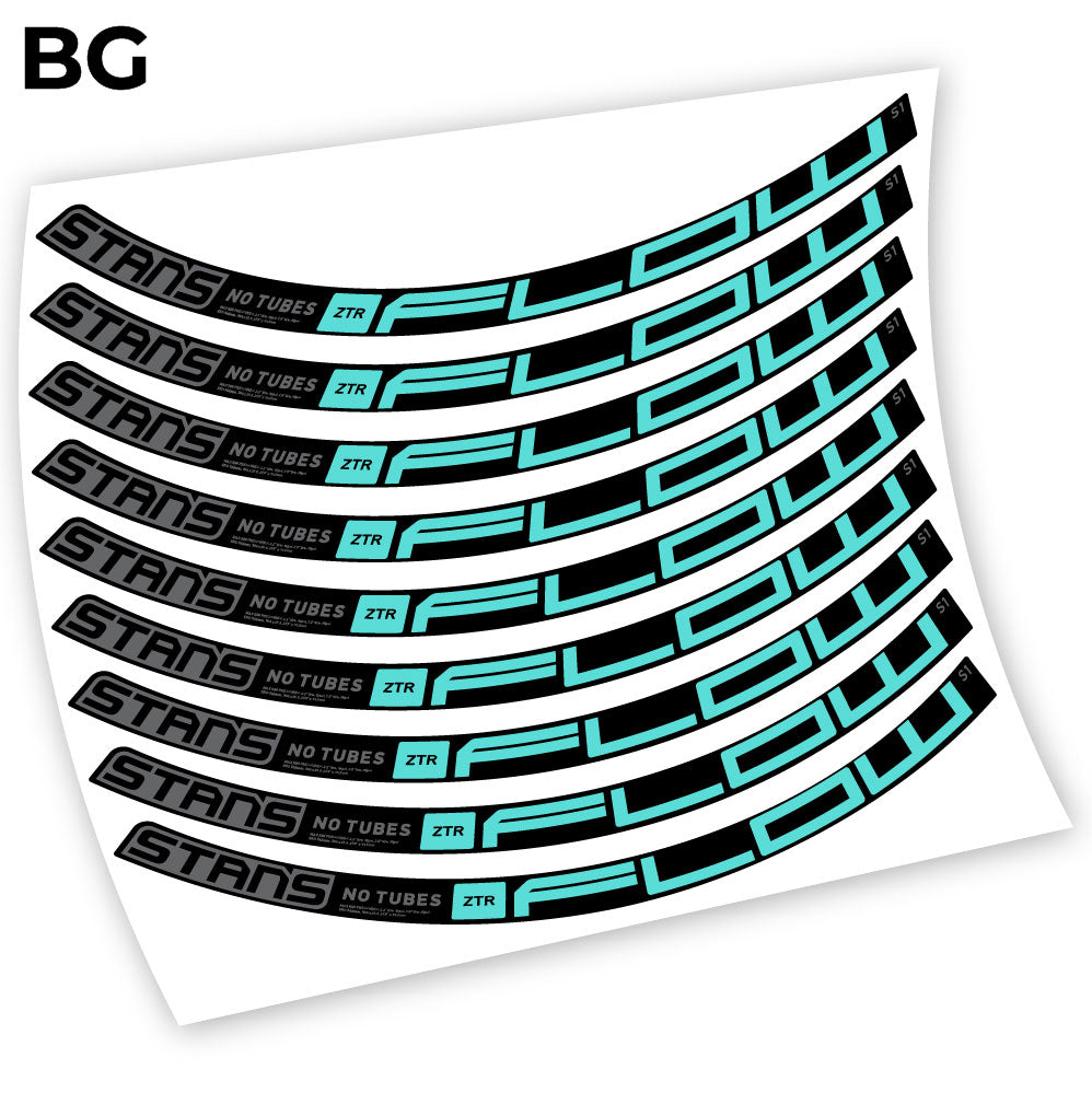 Stickers Stans Notubes ZTR Flow S1 2020 compatibles Autocollants roues