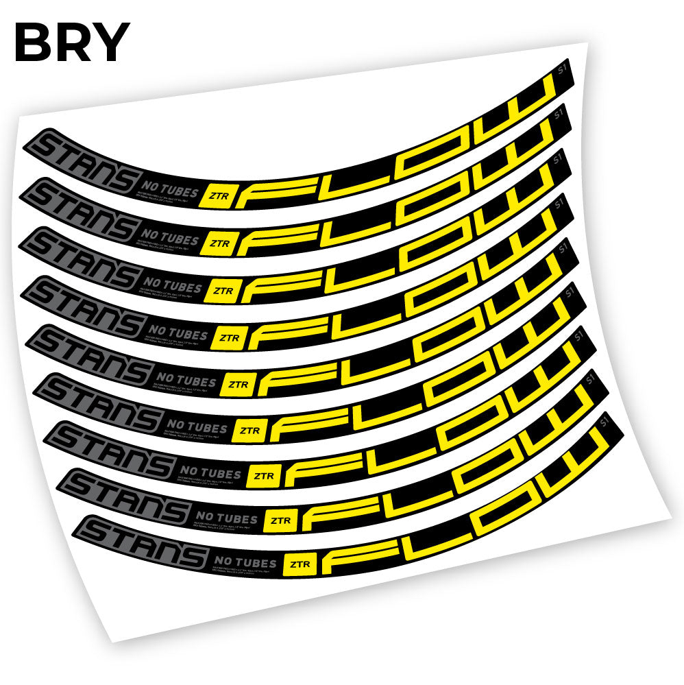 Stickers Stans Notubes ZTR Flow S1 2020 compatibles Autocollants roues