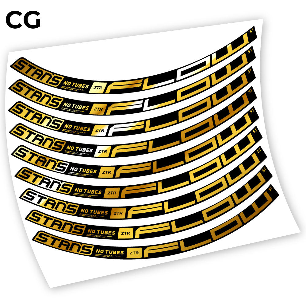 Stickers Stans Notubes ZTR Flow S1 2020 compatibles Autocollants roues