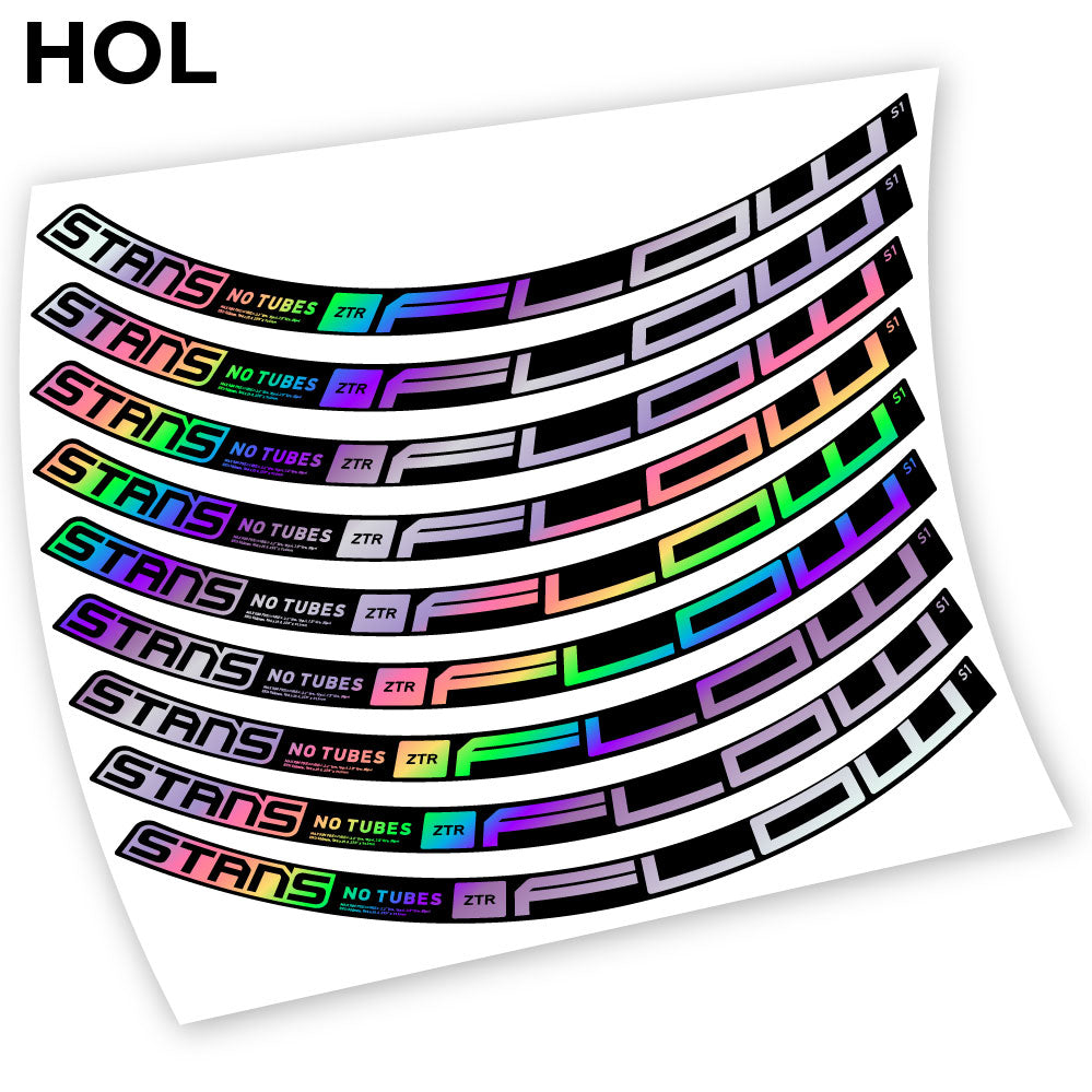 Stickers Stans Notubes ZTR Flow S1 2020 compatibles Autocollants roues