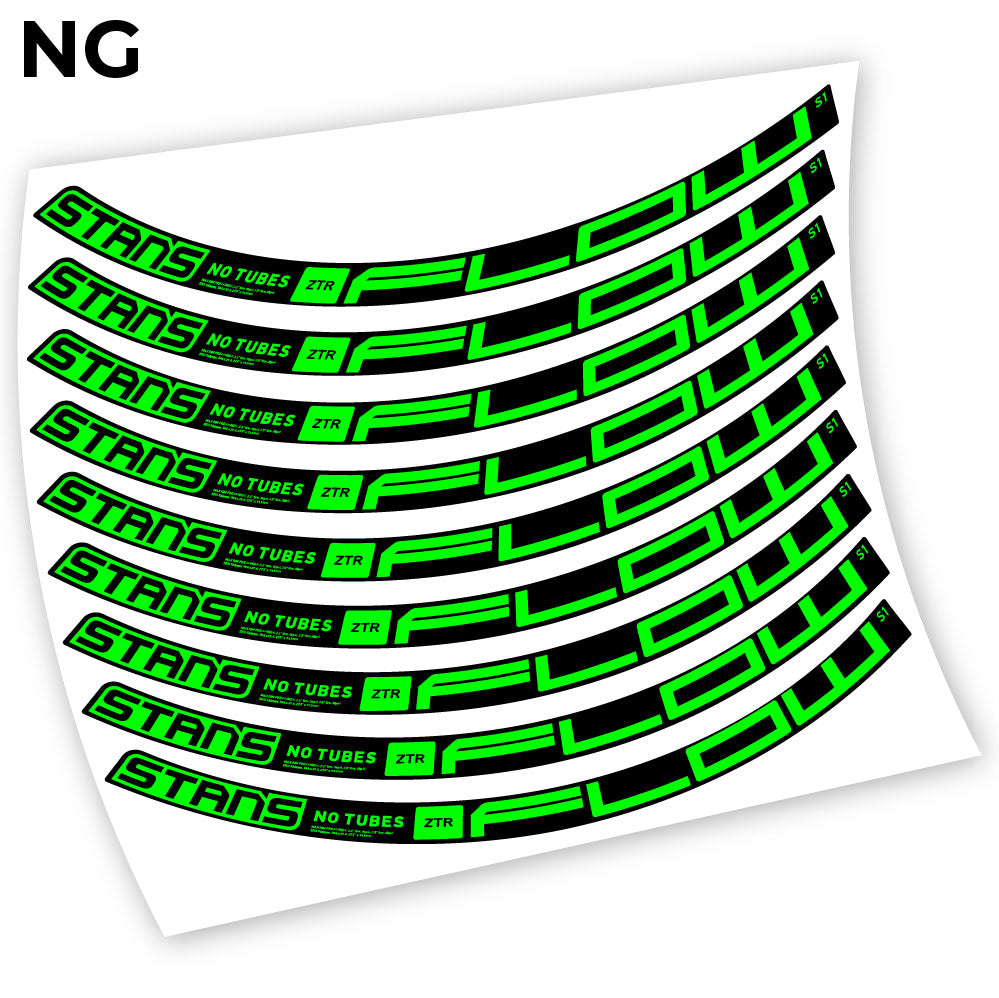 Stickers Stans Notubes ZTR Flow S1 2020 compatibles Autocollants roues