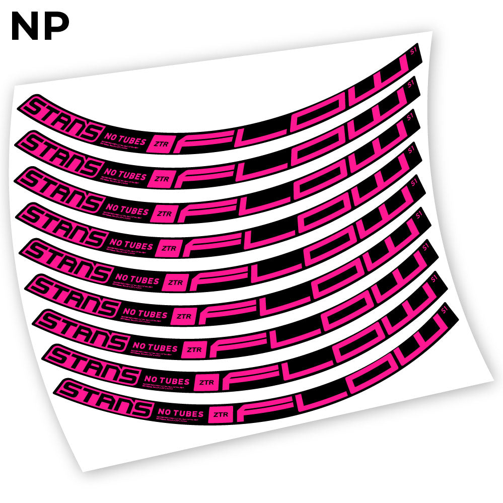 Stickers Stans Notubes ZTR Flow S1 2020 compatibles Autocollants roues