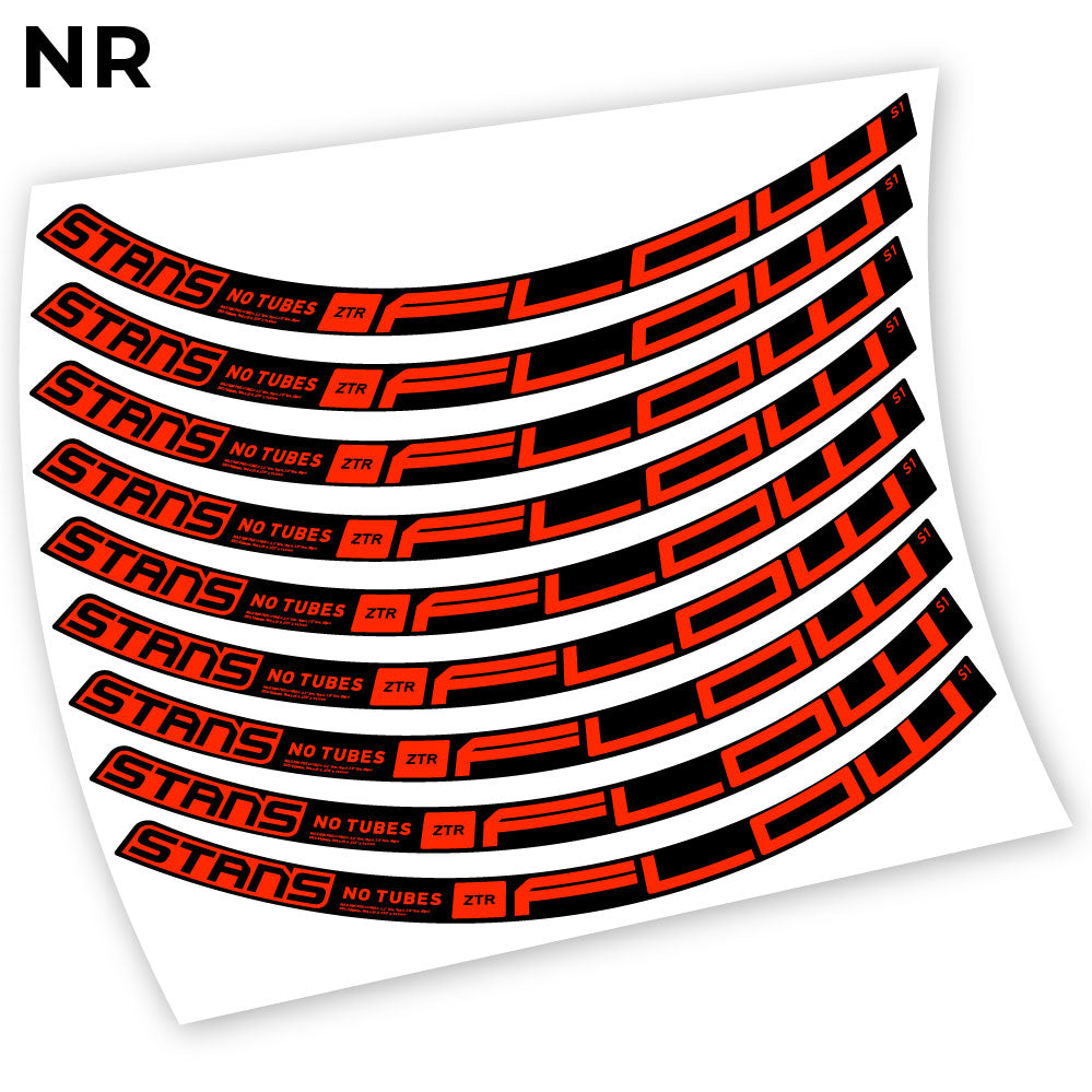 Stickers Stans Notubes ZTR Flow S1 2020 compatibles Autocollants roues